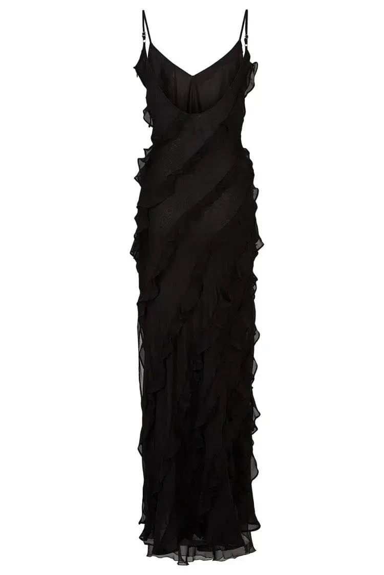 Rat and Boa Selena Dress Black Size S/AU 8 photo 4