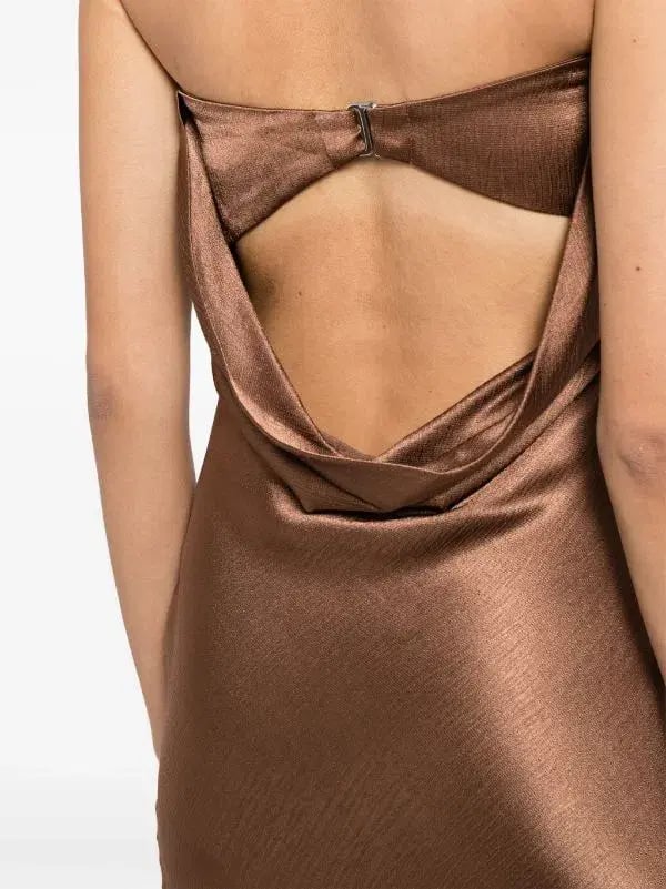 Bec & Bridge Moondance Dress in Brown Size 6 photo 3