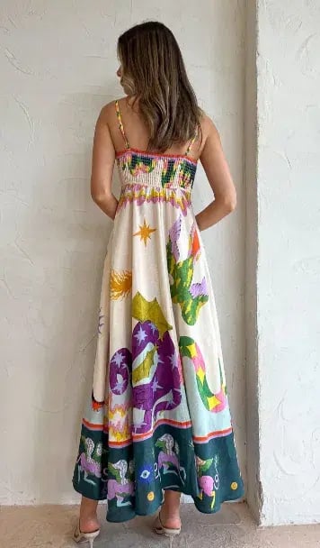 Alemais Seeker Sundress Multi Size 10 / M photo 2