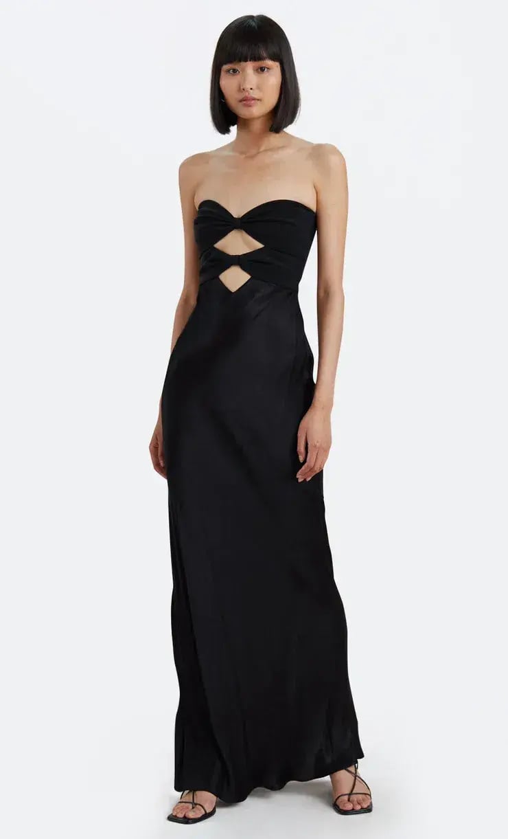 Bec & Bridge Halle Strapless Dress Black Size 6 photo 7