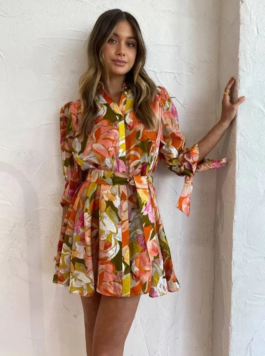 Acler Hendrix Dress Floral Size AU 12 photo 2