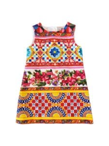 Dolce & Gabbana Mixed Print Dress photo 3