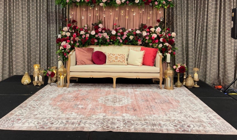 Soft  Peach Persian Rug – Large photo 2