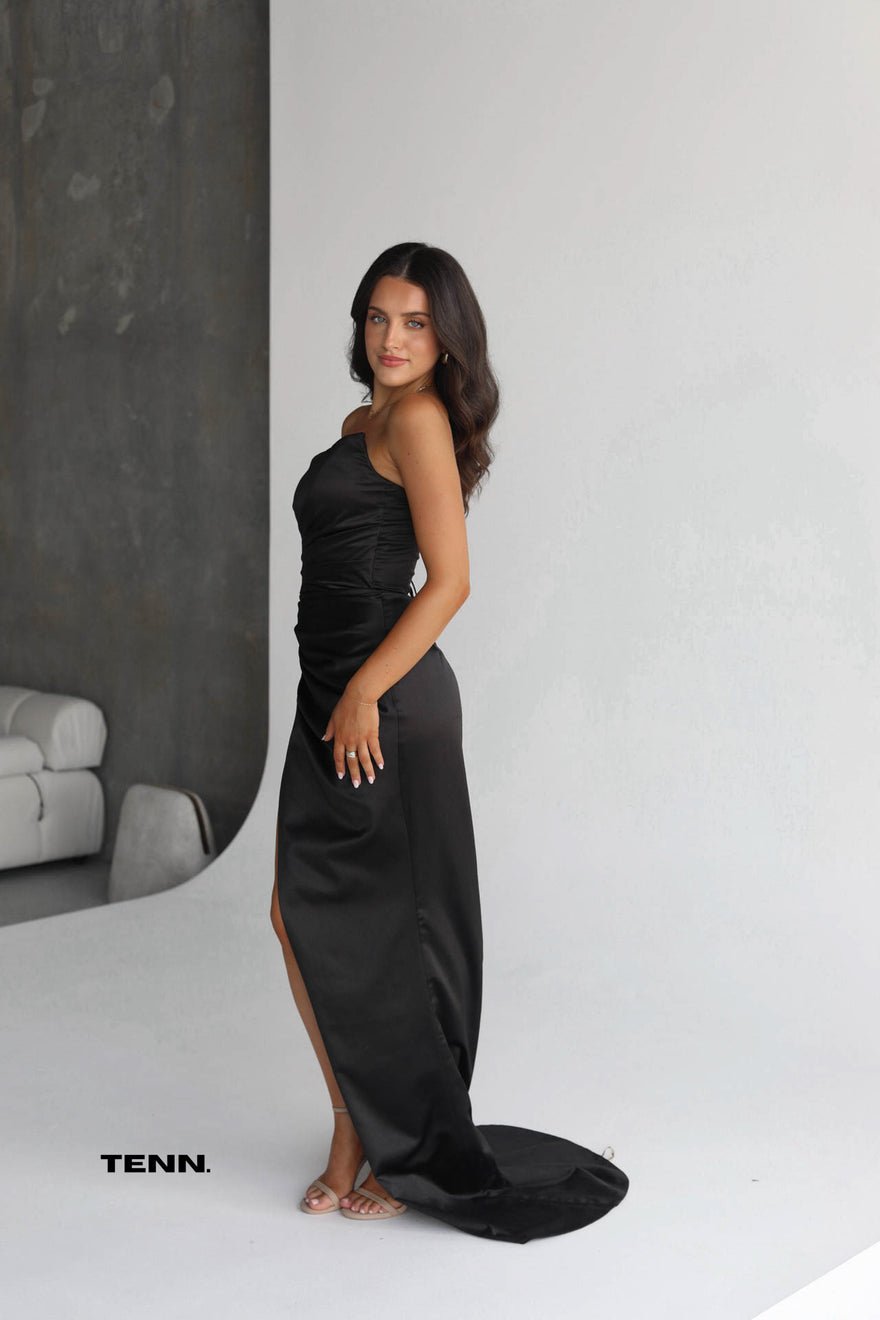 Lia Stublla Amelie Gown - Black photo 3