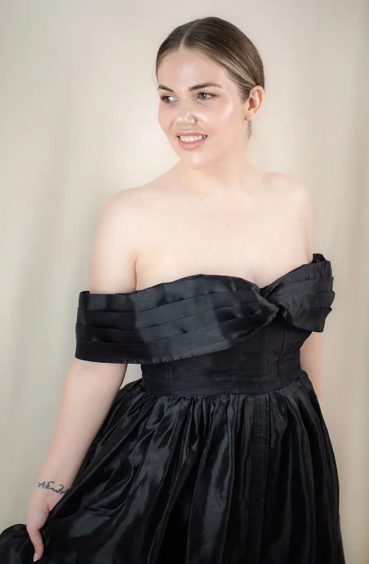 Aje Cordelia Corseted Maxi Dress Black Size 14 photo 6