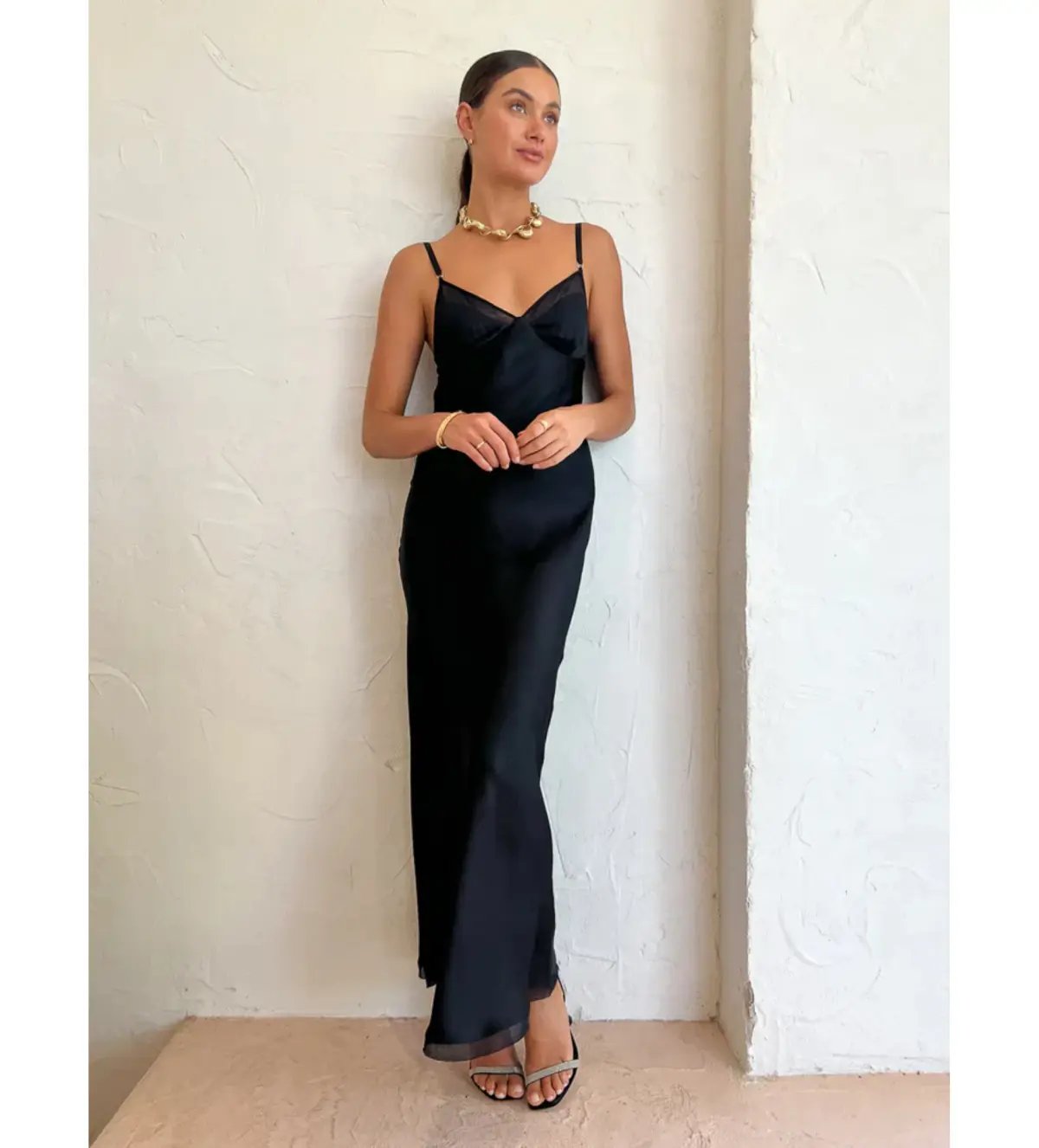 Bec Bridge Joelle Maxi Black Size M/AU 10 photo 2