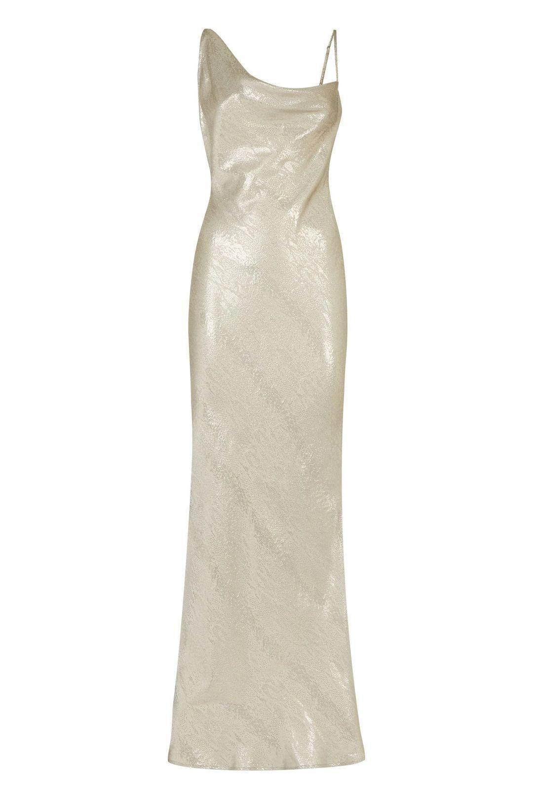 Rat & Boa Gaia Slip Dress Silver Snake Size 10 photo 3