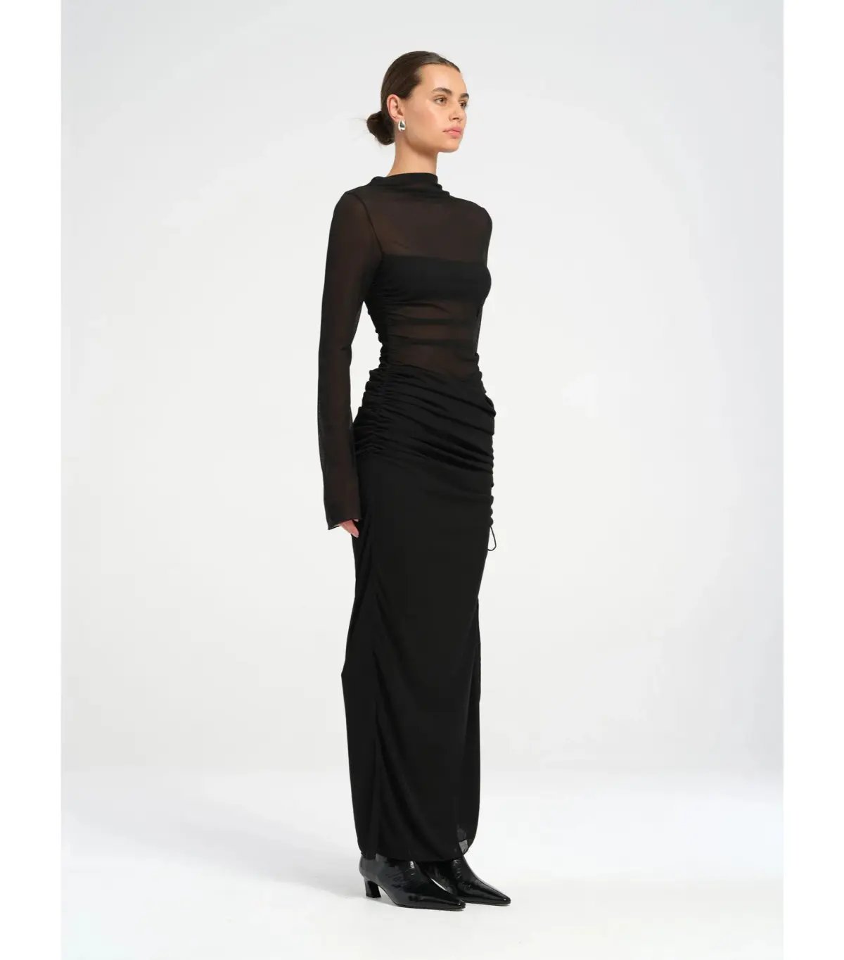 Benni Mable Maxi Dress Black Size 8 photo 2
