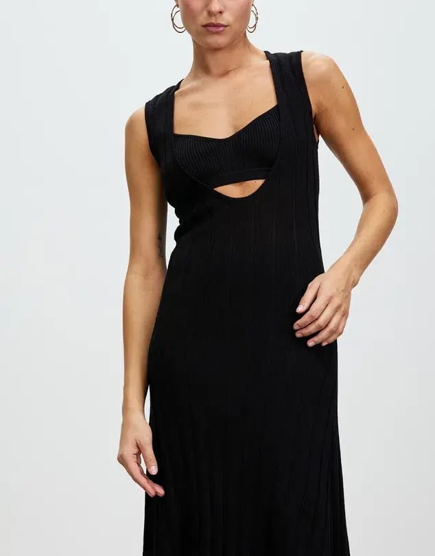 Hansen & Gretel Zanita Dress Black Size 8 photo 2