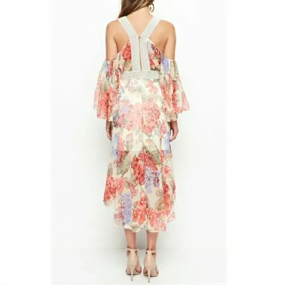 Alice McCall The Dreamer Midi Dress Morning Floral Size 6 photo 3