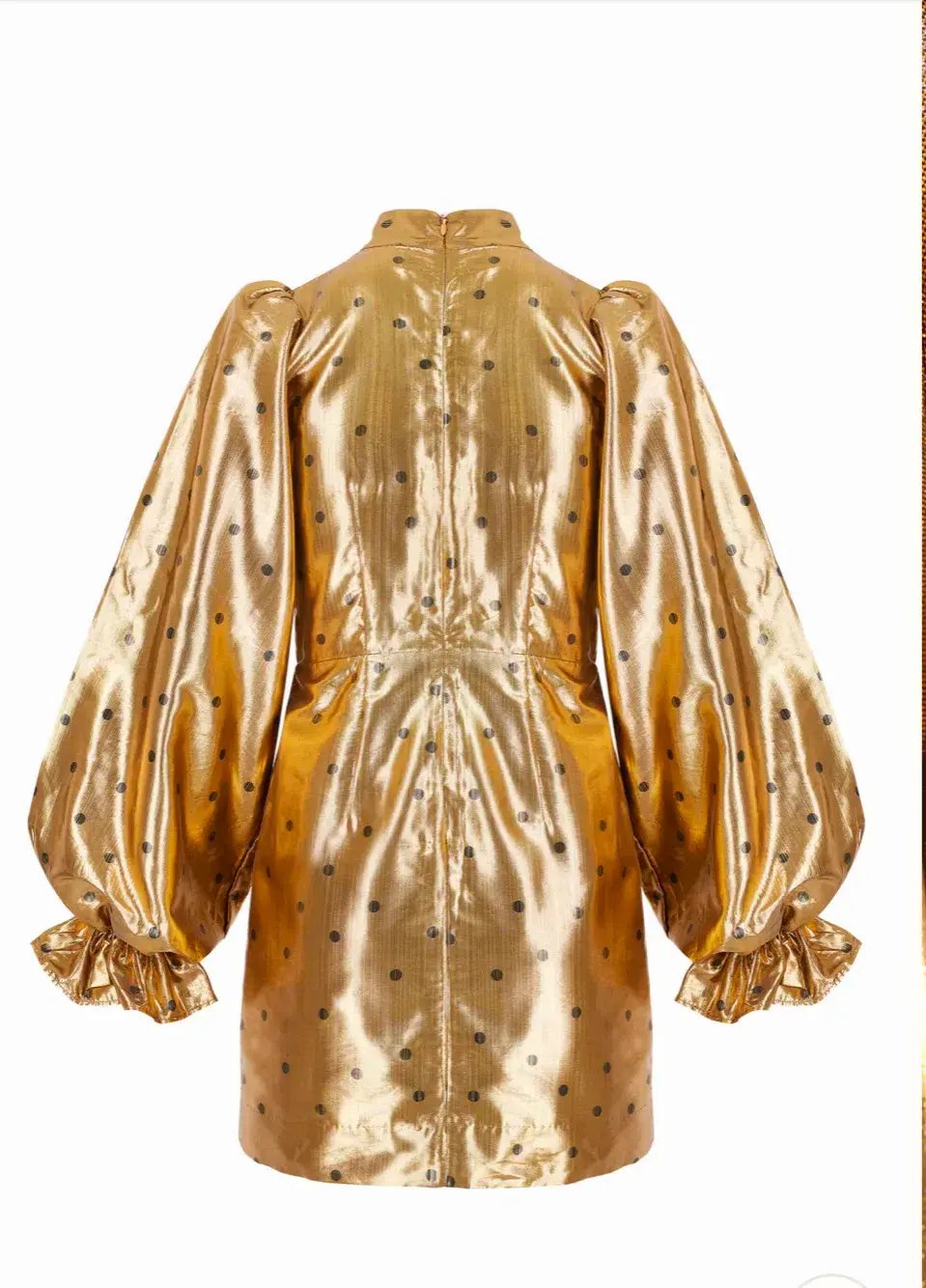 Queens of Archive “Sawyer” Mini Dress Gold Size S / AU 10 photo 4