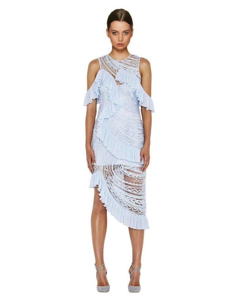 ALICE MCCALL BLUE LOVE ME LIKE YOU DO DRESS 8 photo 2