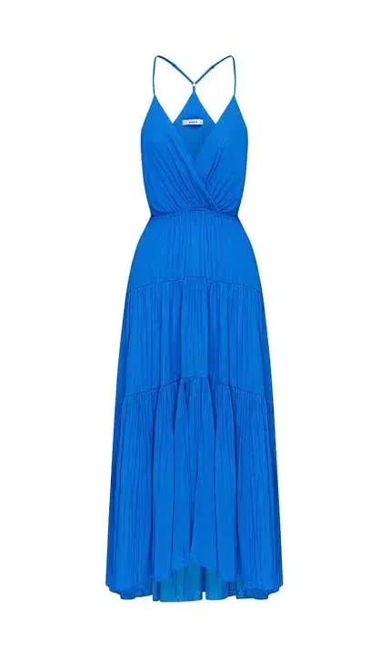 Sheike Sirocco Maxi Dress Cobalt Blue Size 14 photo 6