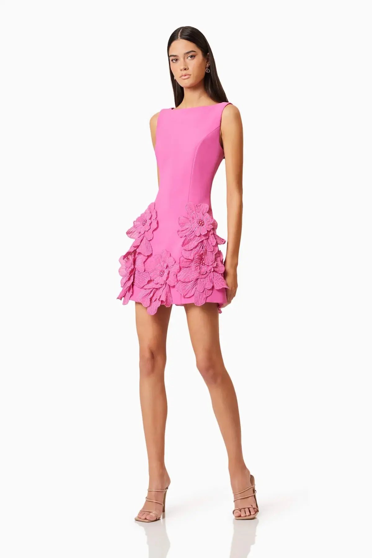 Elliatt Janelle Mini Dress / Pink / Size 8 photo 5