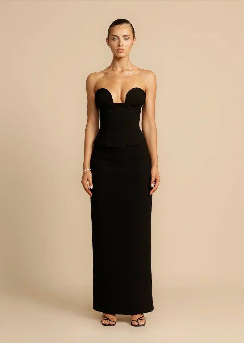 Arcina Ori Frida Bustier and Sloan Skirt Set Black Size S / AU 8 photo 8