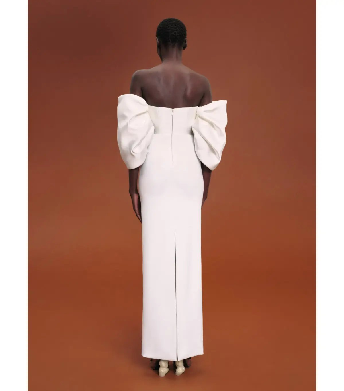 Solace London Arla Gown in Ivory Size AU 12 photo 2