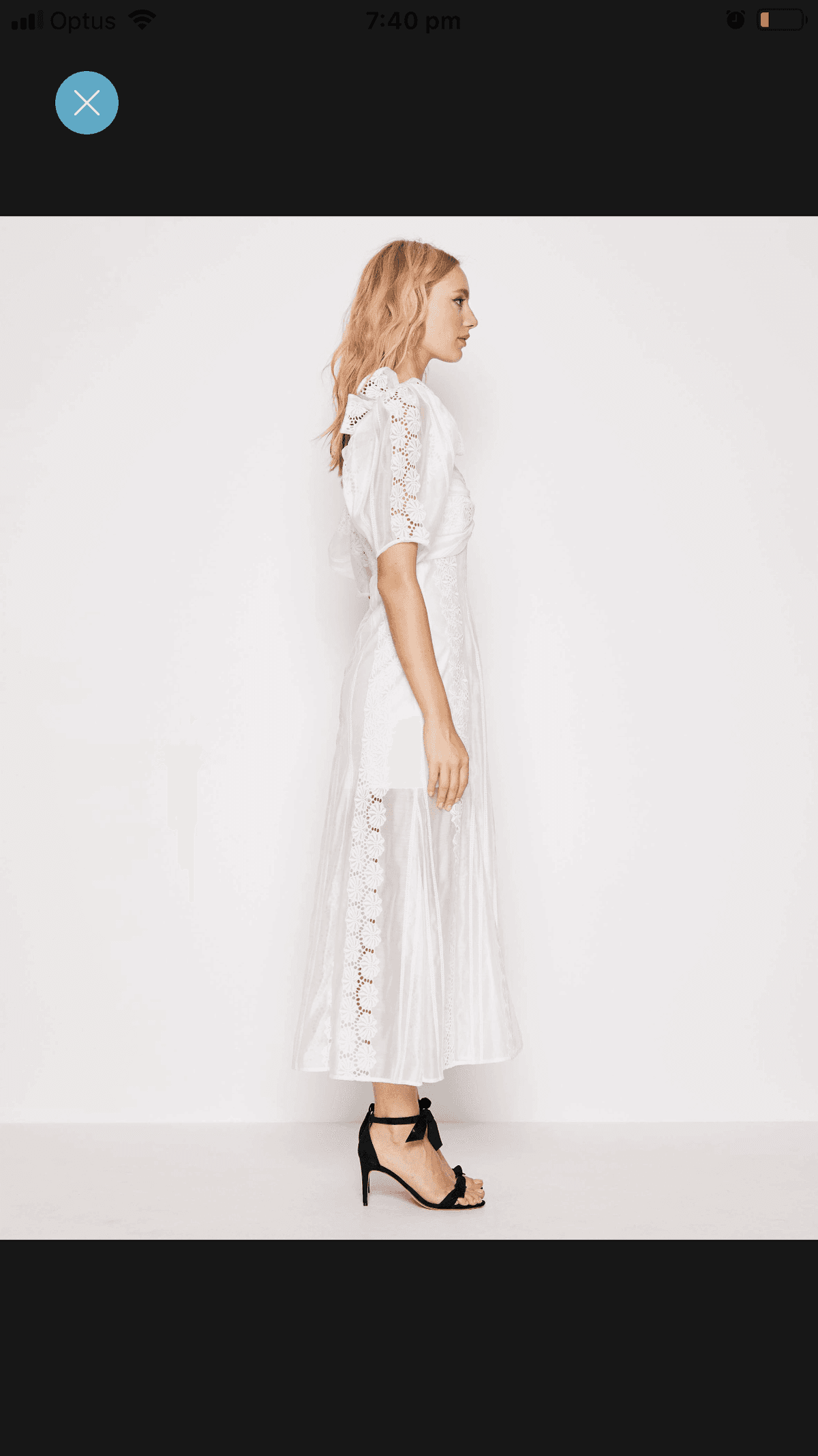 Alice McCall About You Dress White Size 8 photo 2