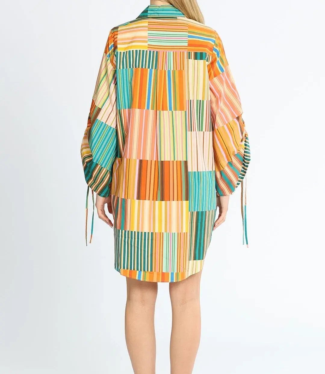 Alemais Sloane Stripe Shirt Dress photo 2