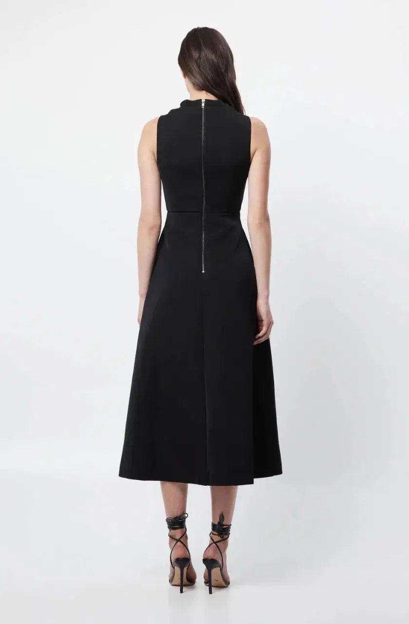 Mossman Cosmic Maxi Dress Black Size AU 6 photo 3