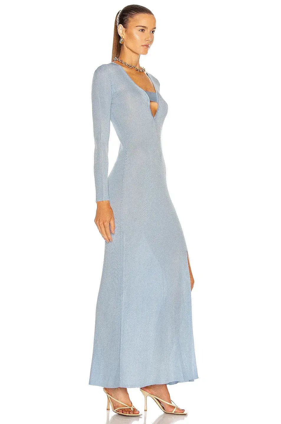 Auteur Studio Stevie Dress Blue Size 6 photo 2