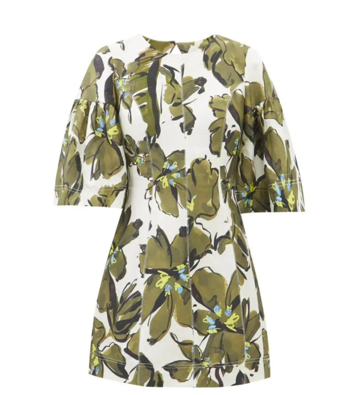 Aje Oasis Cut Out Mini Dress Print Size AU 14 photo 5