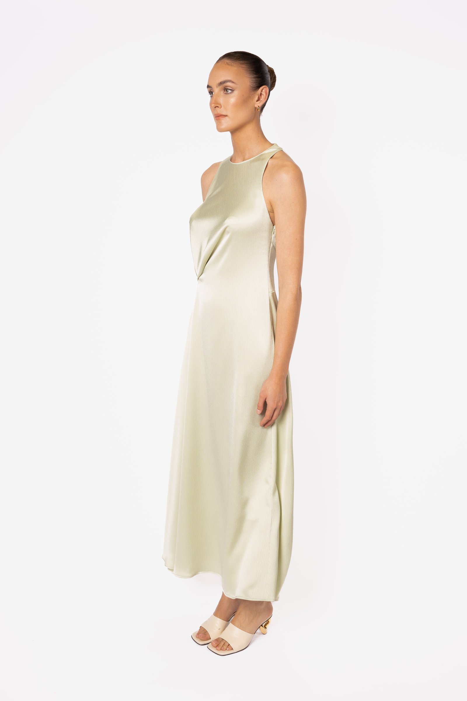 ONE FELL SWOOP SLOANE DRESS - HONEYDEW photo 9