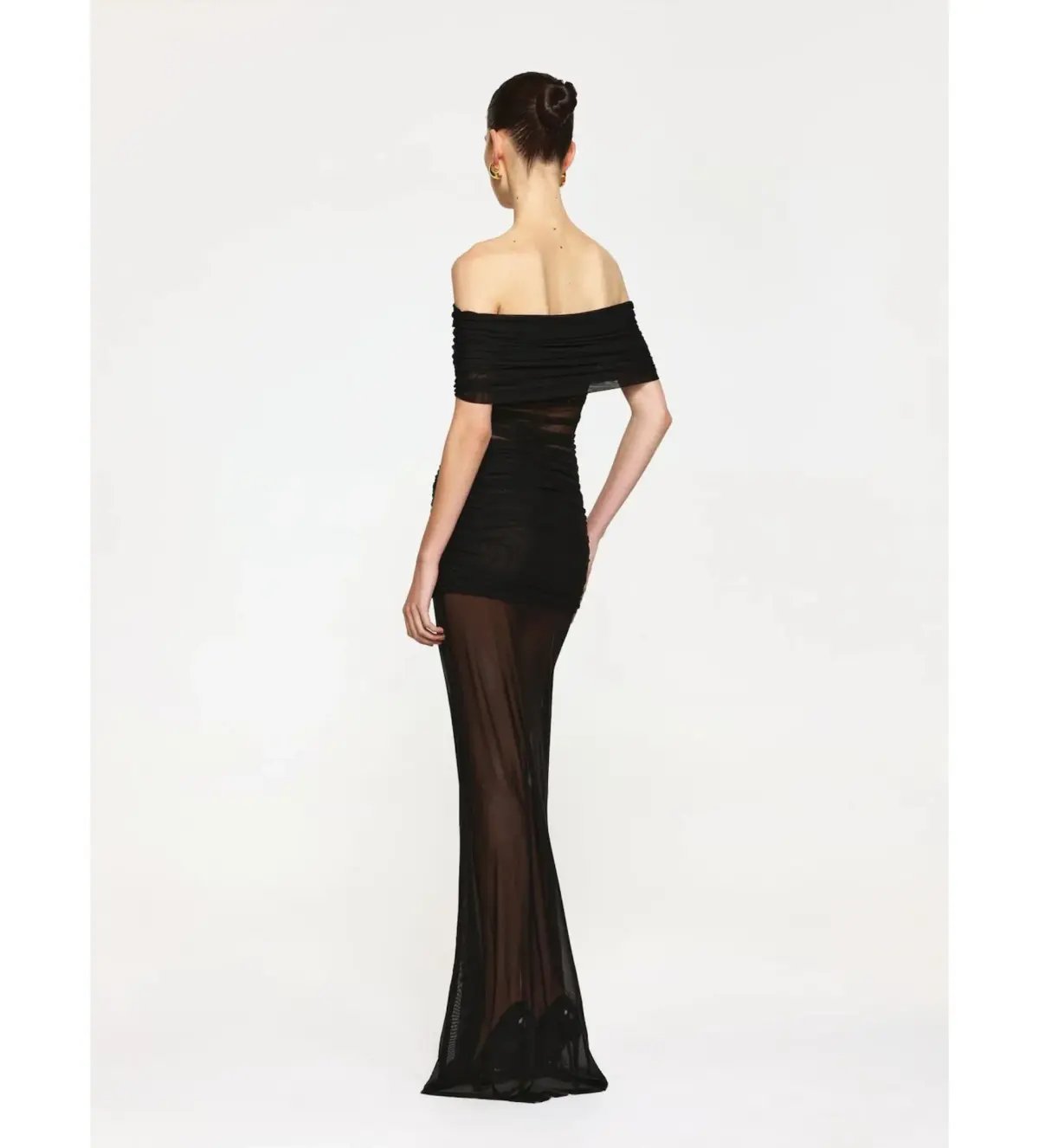 Effie Kats Windsor Gown Black Size XS 6-8 AU photo 3