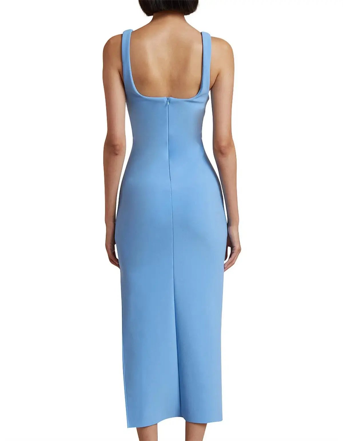 Bec and Bridge Iris Midi Dress Malibu Blue Size 10 photo 2