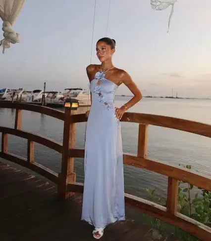 Maygel Coronel Liri Dress Amethist One Size photo 5