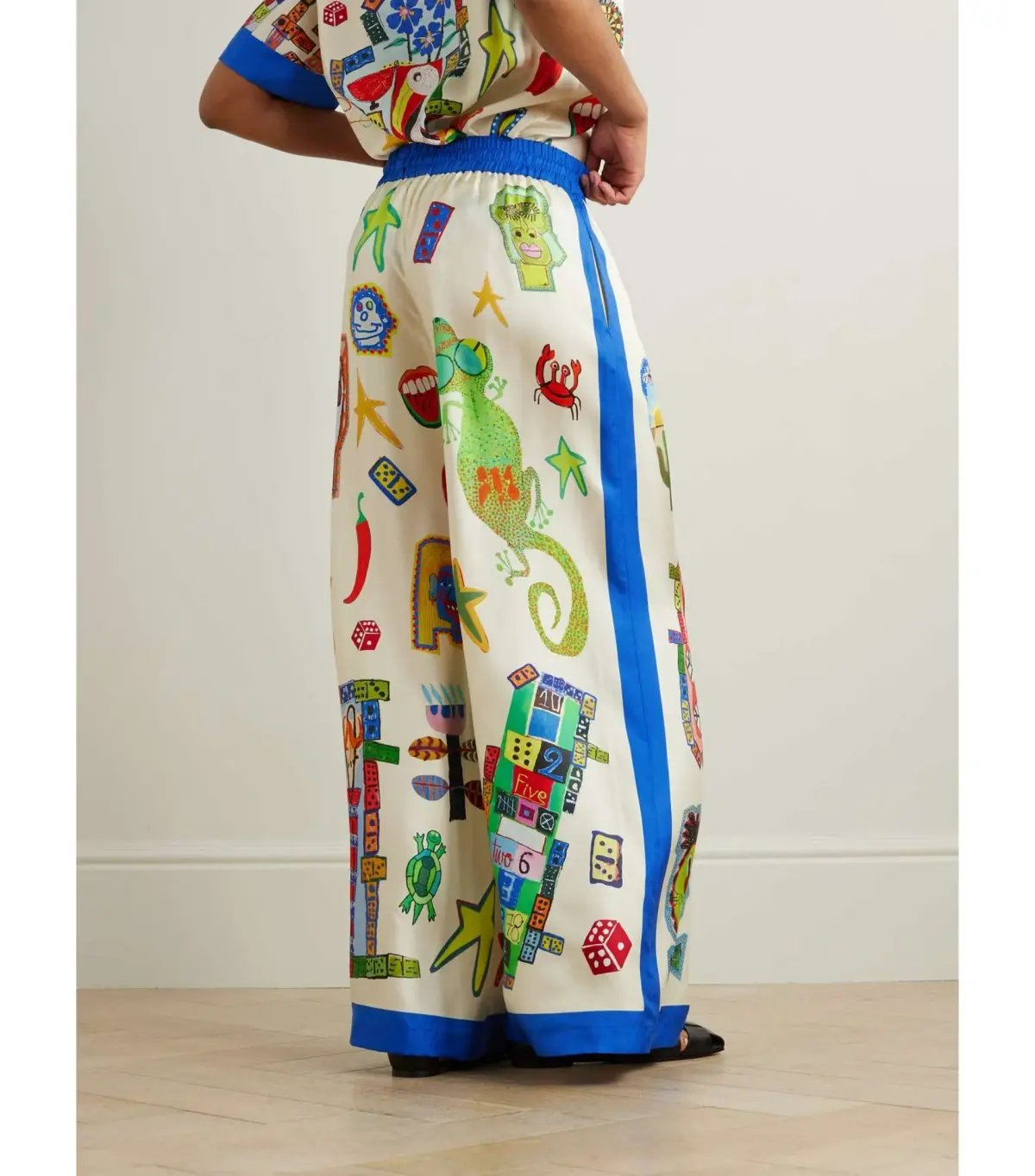 Alemais Rollers Shirt And Pants Set Print Size AU 10 photo 4