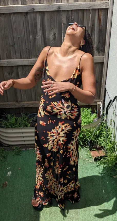 Rat & Boa Catarina Maxi Dress Floral Size L / AU 12 photo 2