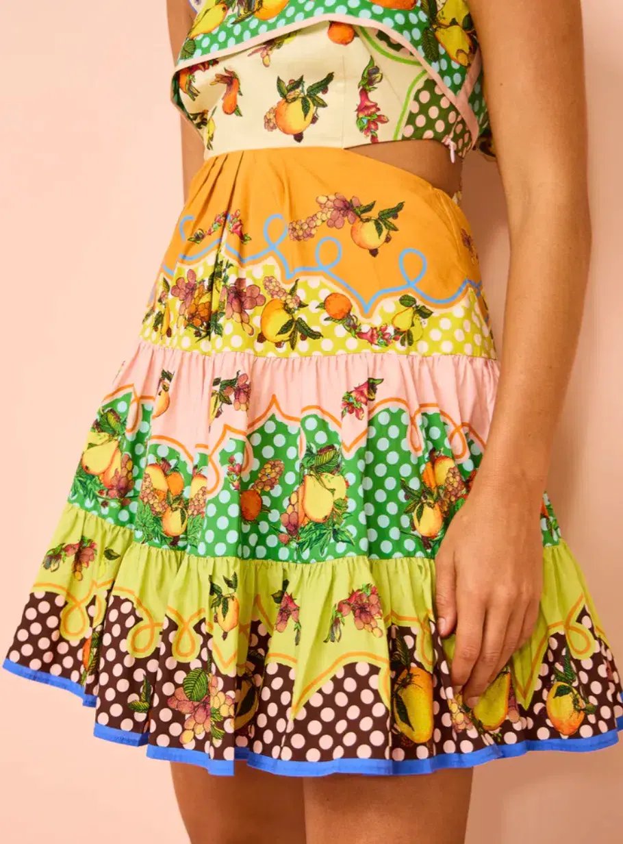Alemais Lemonis Cut Out Mini Dress Multi Size 10 photo 6