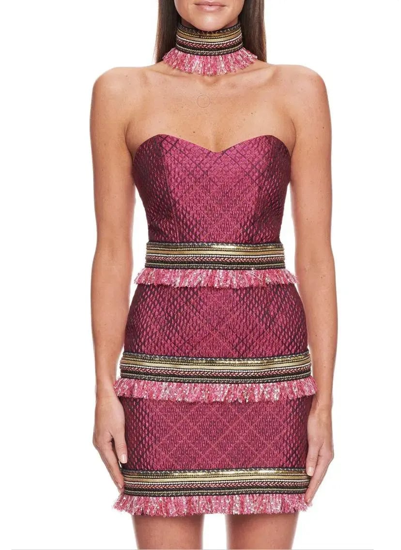 Eliya The Label Havanna Dress Print Size 6 photo 3
