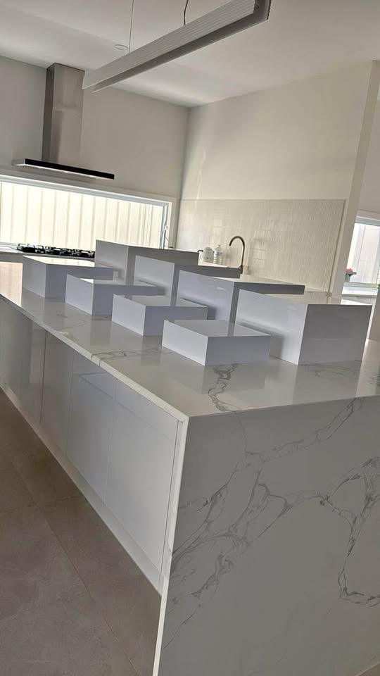 Event Hire - White Acrylic Food Risers/ Display photo 4