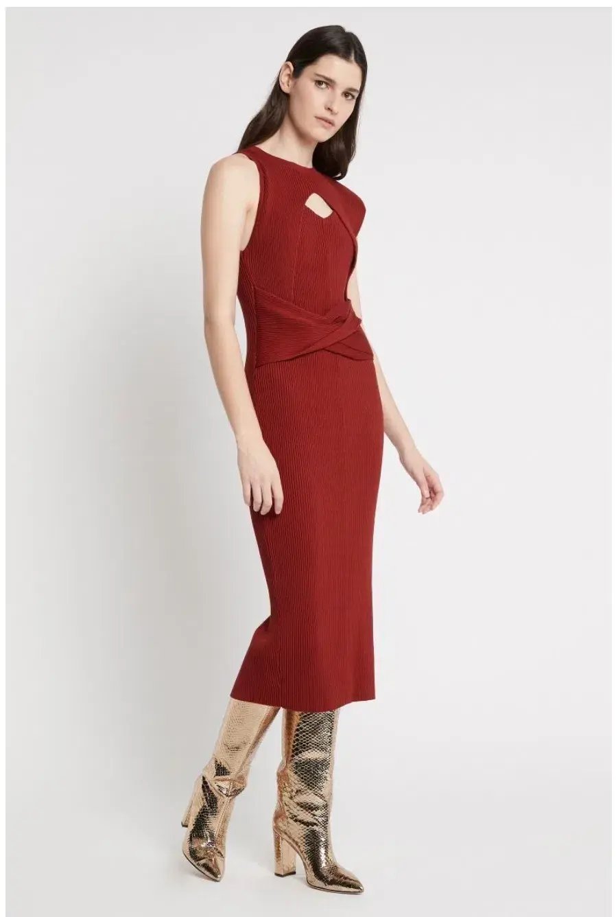 Sass & Bide No More Wishing Dress in Cherry Red Size 6 photo 2