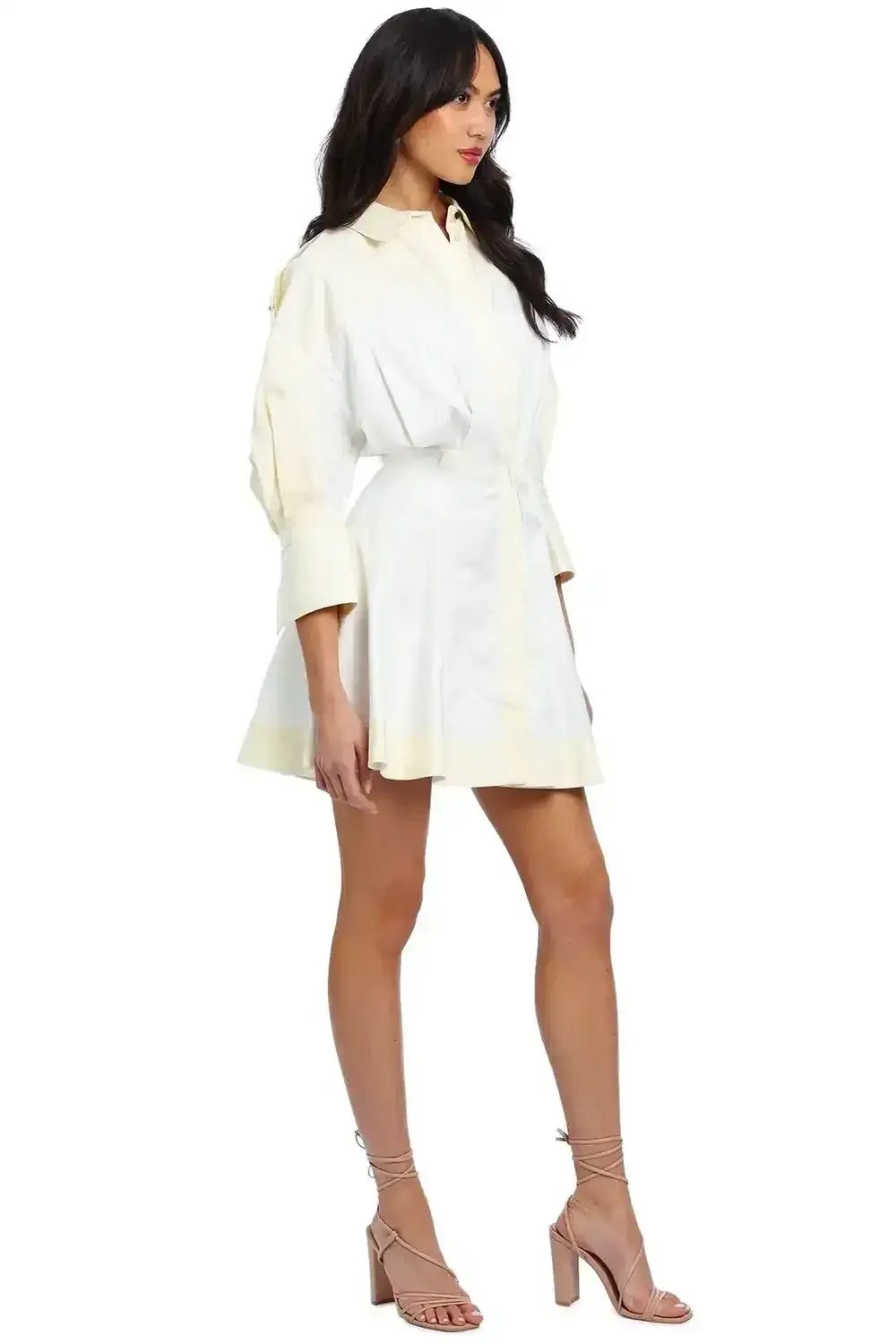Acler Vienna Dress Cream Size 14 photo 2