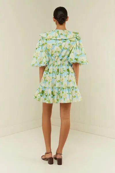 Palm Noosa Sofia Dress in Blue Hydrangea Size 8 photo 4