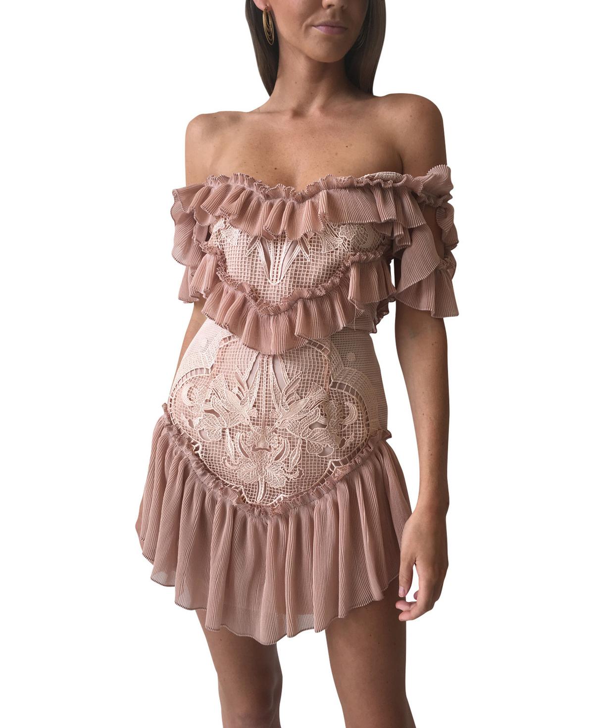 Alice McCall Lovebirds Dress Rose Pink Size 6 photo 3