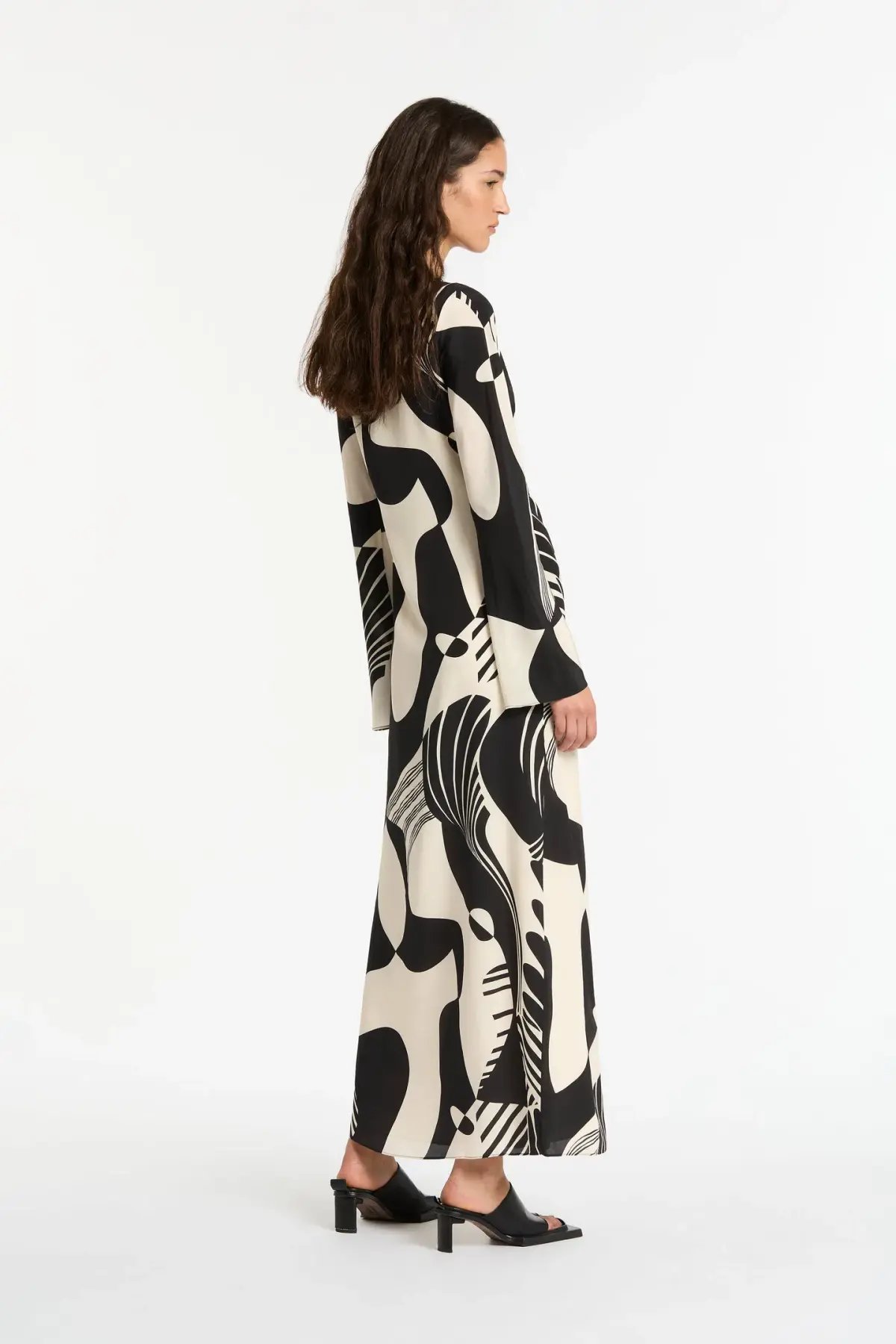 Sir The Label  Realisme Twist Maxi Dress Papier Print Size 2 / AU 10 photo 3