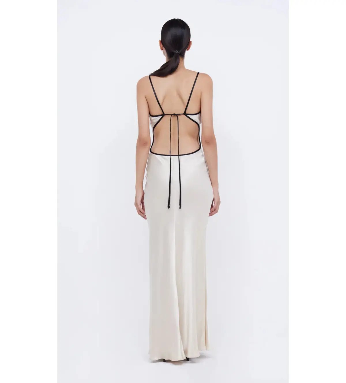 Bec & Bridge Cedar City Maxi Dress Sand/Black Size 6 photo 3