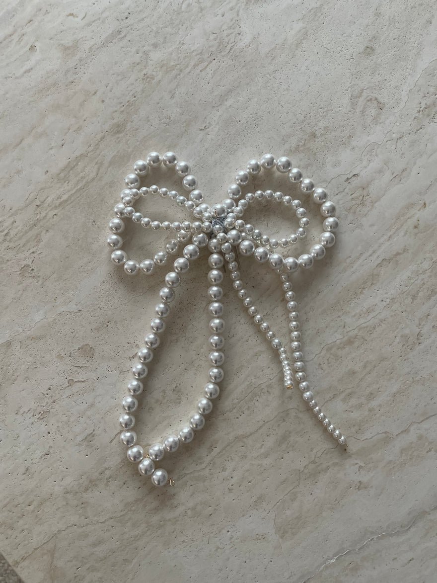 A'el Este Lottie Pearl Bow Comb photo 2