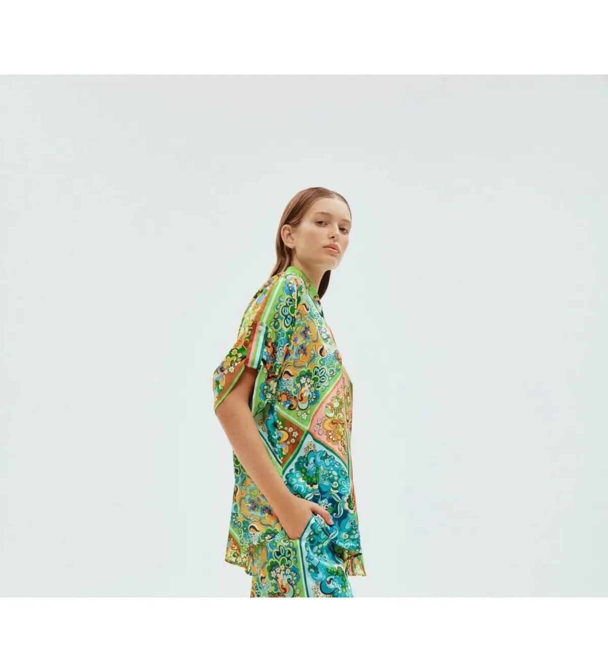 Alemais Dreamer Shirt Multi Print Size AU 6 photo 3