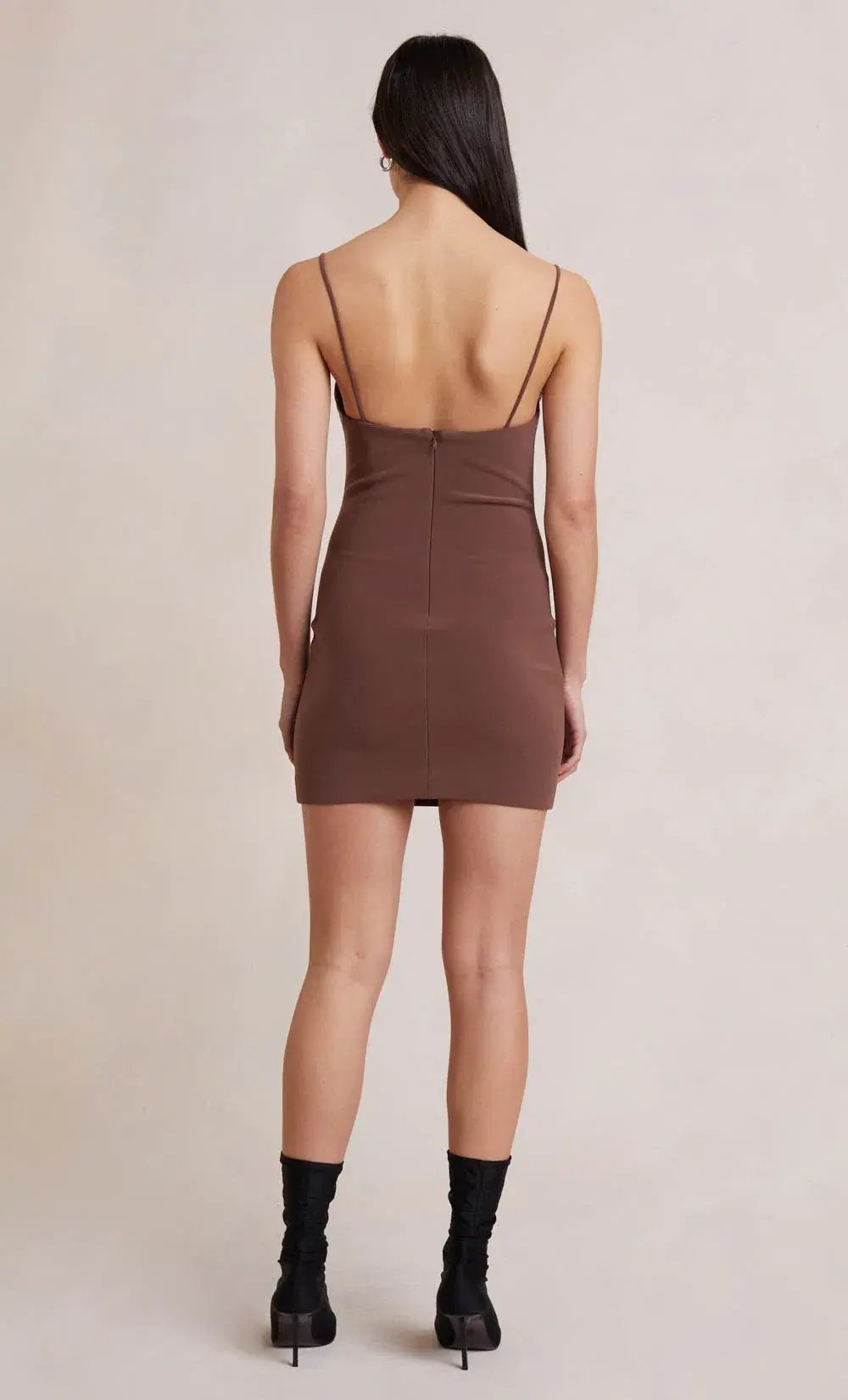 Bec and Bridge Ivy Mini Dress Brown Size 8 photo 2