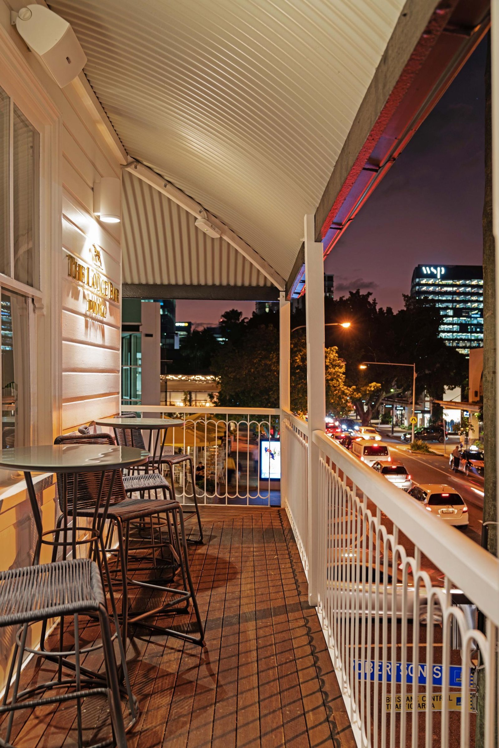 Veranda Space at The Lodge Bar & Dining, James St photo 3