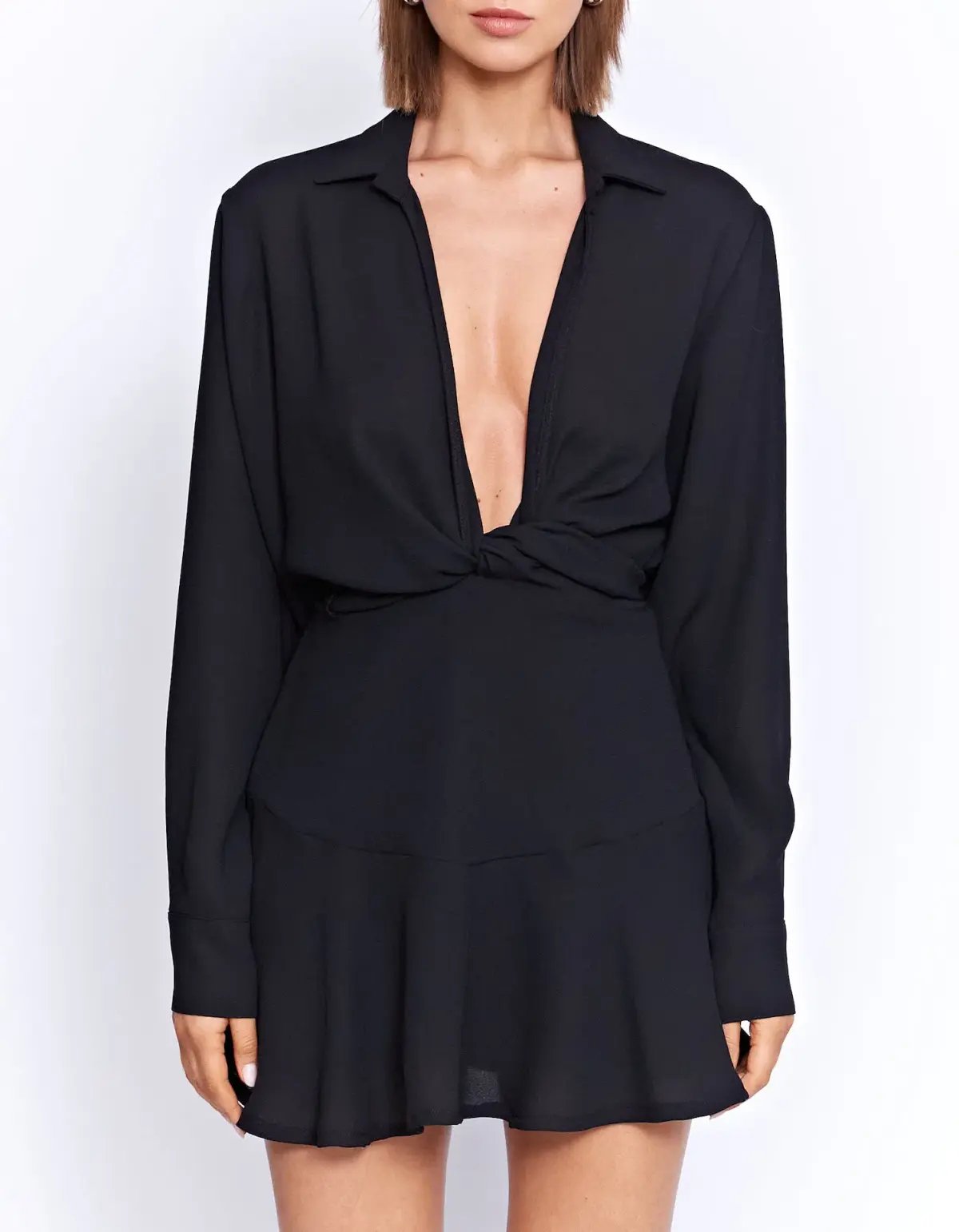 Pfeiffer St Germaine Mini Dress in Black Size AU 10 photo 2
