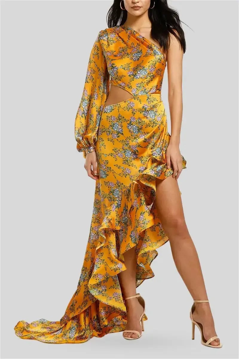 Bronx and Banco Hanna Gown Size L/Au 12 photo 2