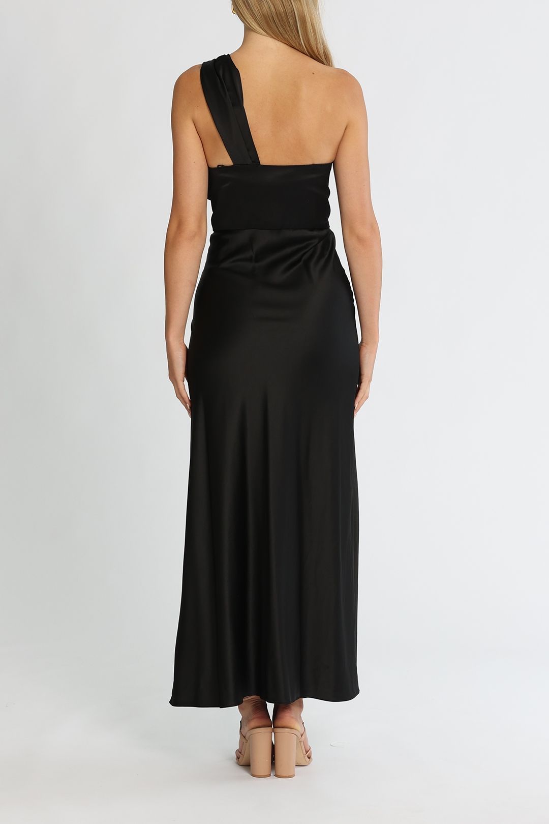 Macy Midi Dress - Black photo 3