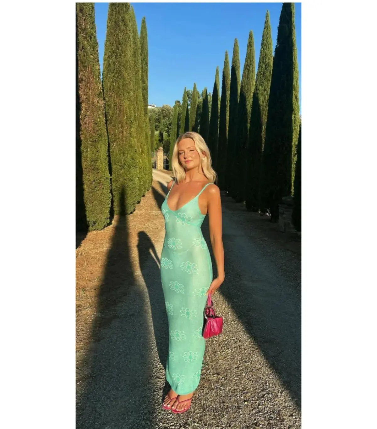 Asta Resort Delilah Dress in Aquamarine Size AU 8 photo 3