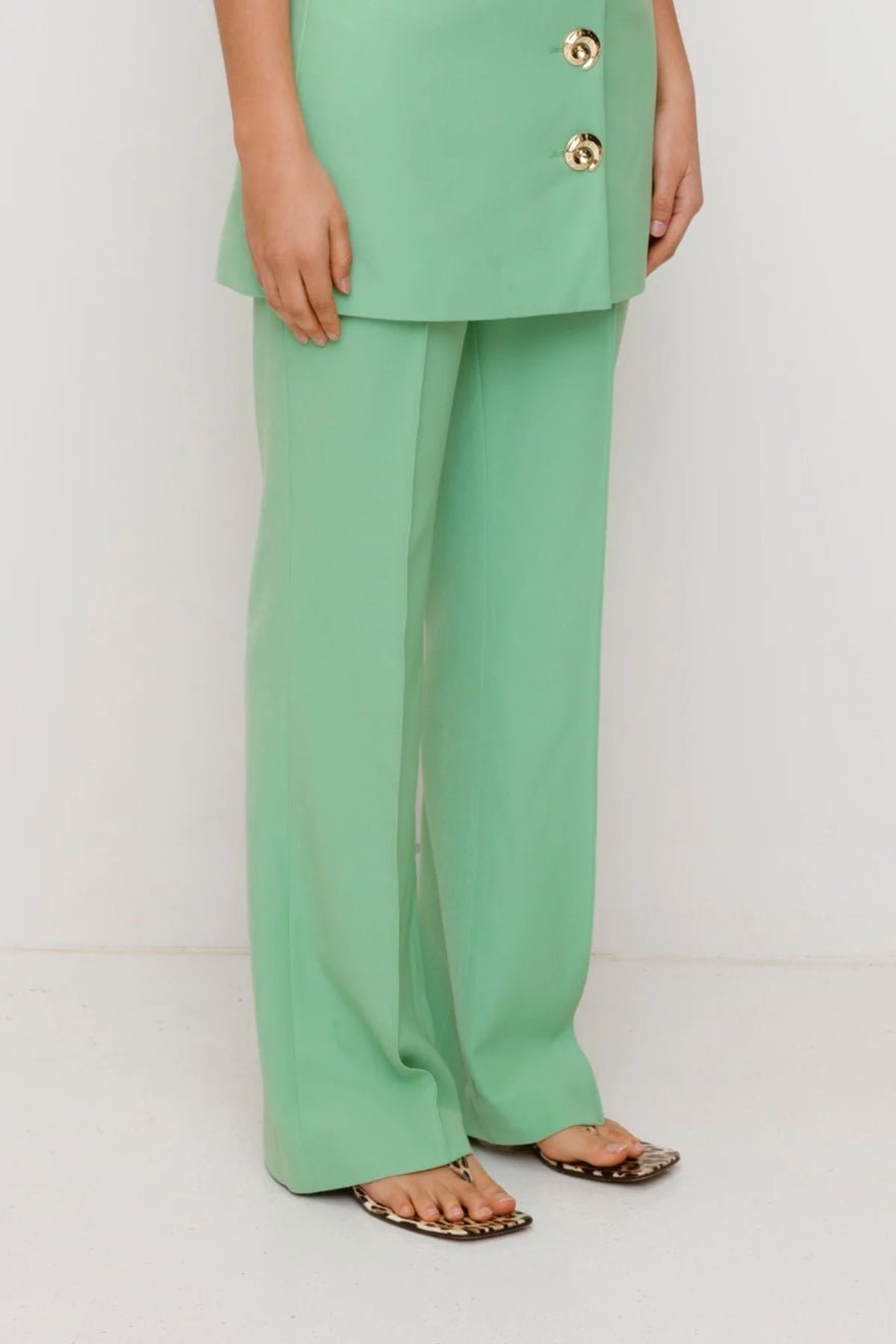 The Wolf Gang Irida Bootcut Pants - Sage photo 4