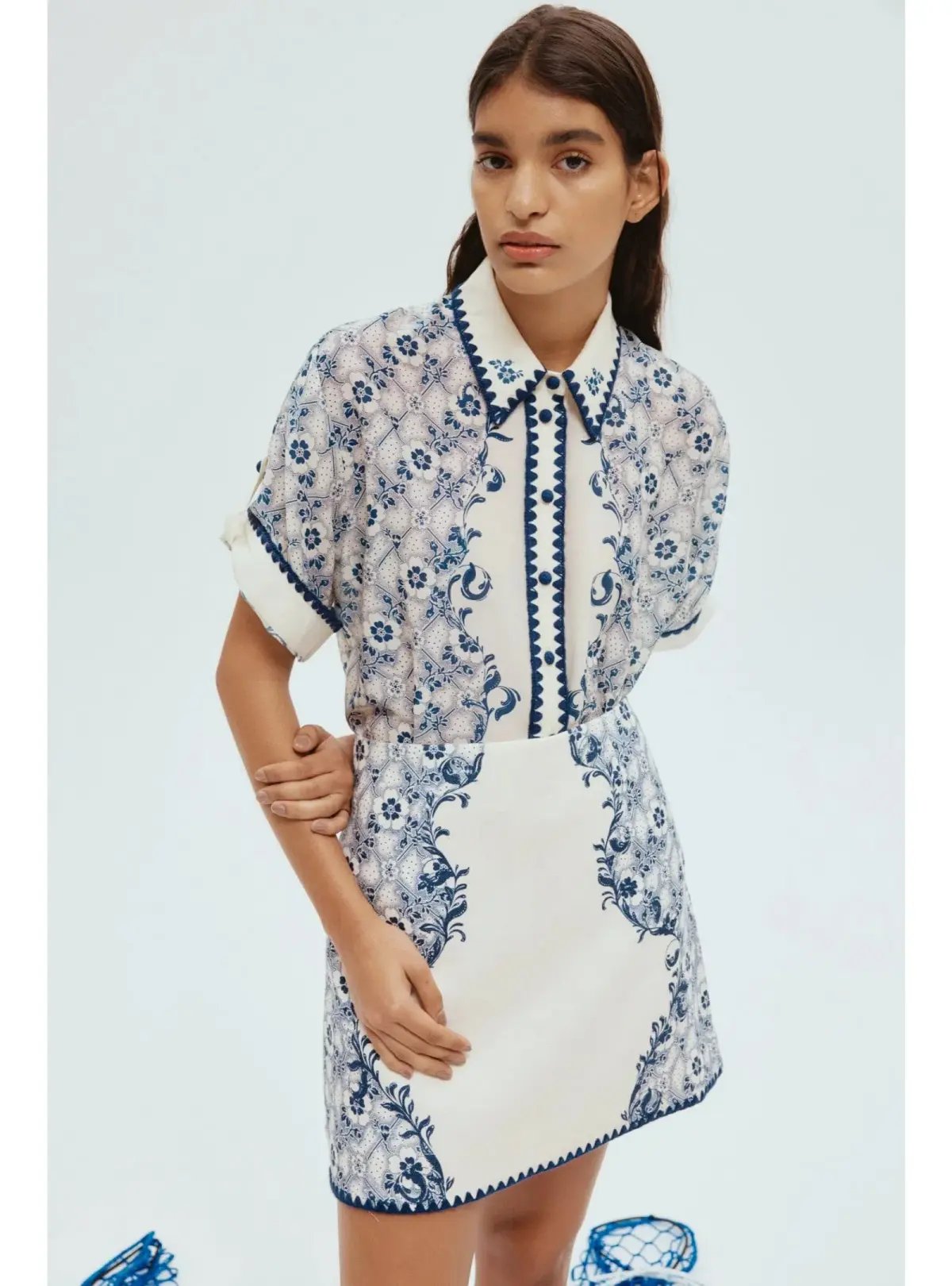 Alemais Airlie Shirt and Skirt Set Multi Size AU 8 photo 2
